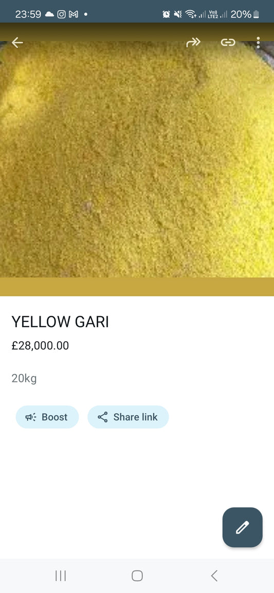 YELLOW GARI